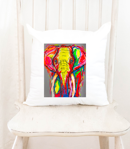Elephant Cushion Cover 'Strength'