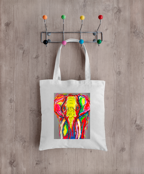 Elephant Tote Bag 'Strength'