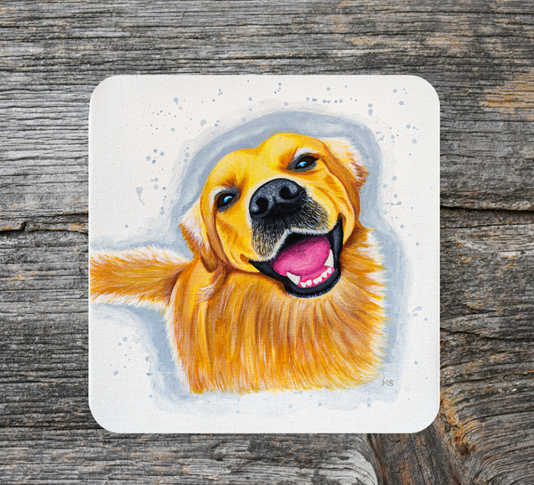 Dog Coaster 'Pet Portrait'