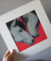 Horse Print 'Bound By Love'