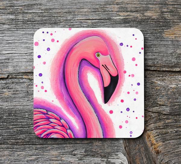 Flamingo Coaster 'The pink lady'